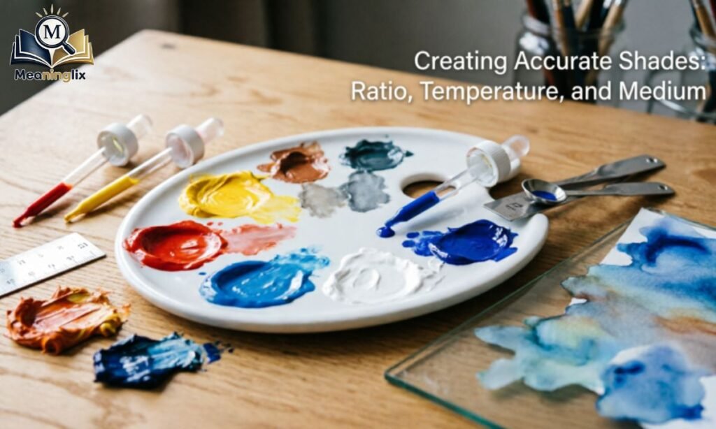 Creating Accurate Shades Ratio, Temperature, and Medium