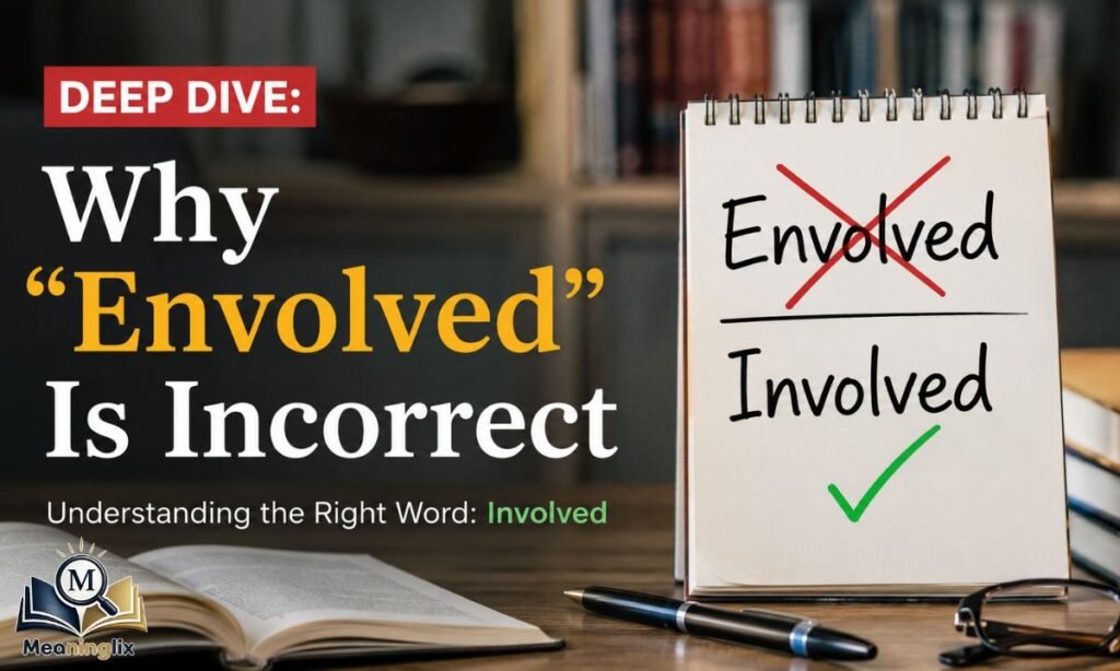 Deep Dive Why Envolved Is Incorrect
