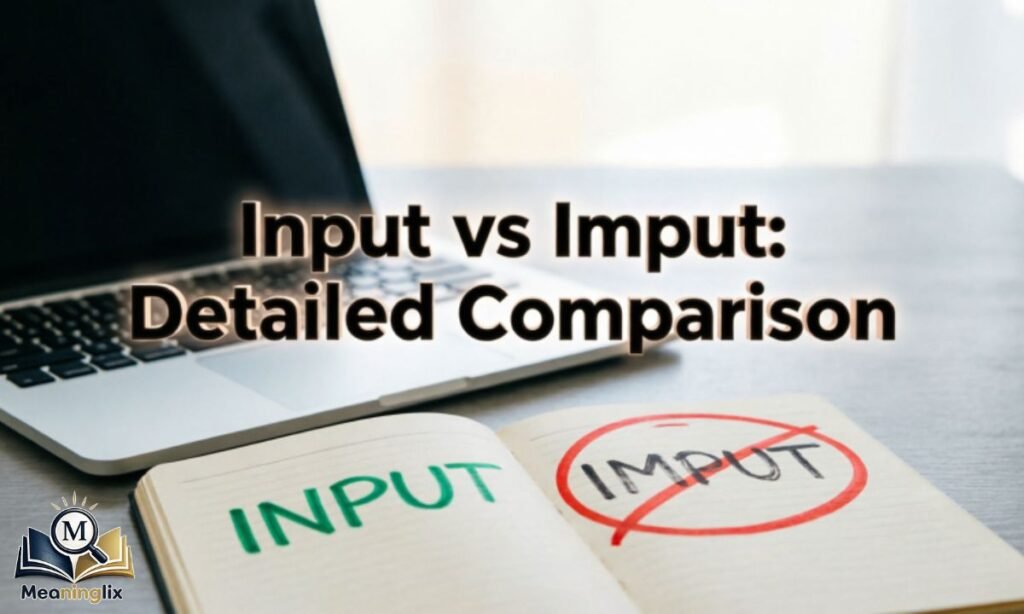 Input vs Imput – Detailed Comparison