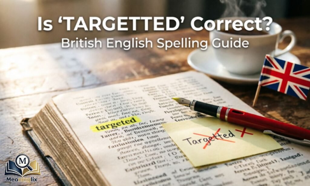 Is Targetted Ever Correct in British English
