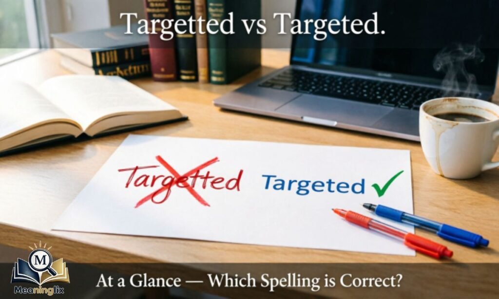 Targetted vs Targeted at a Glance