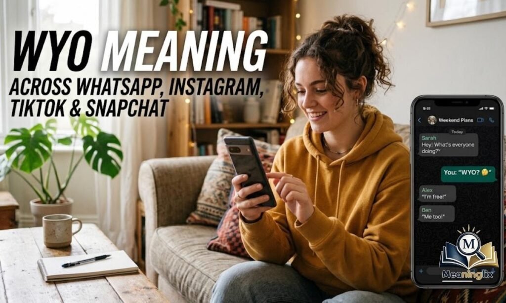 WYO Meaning Across WhatsApp, Instagram, TikTok & Snapchat