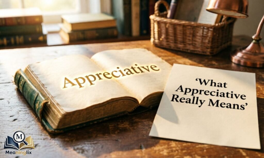 What Appreciative Really Means
