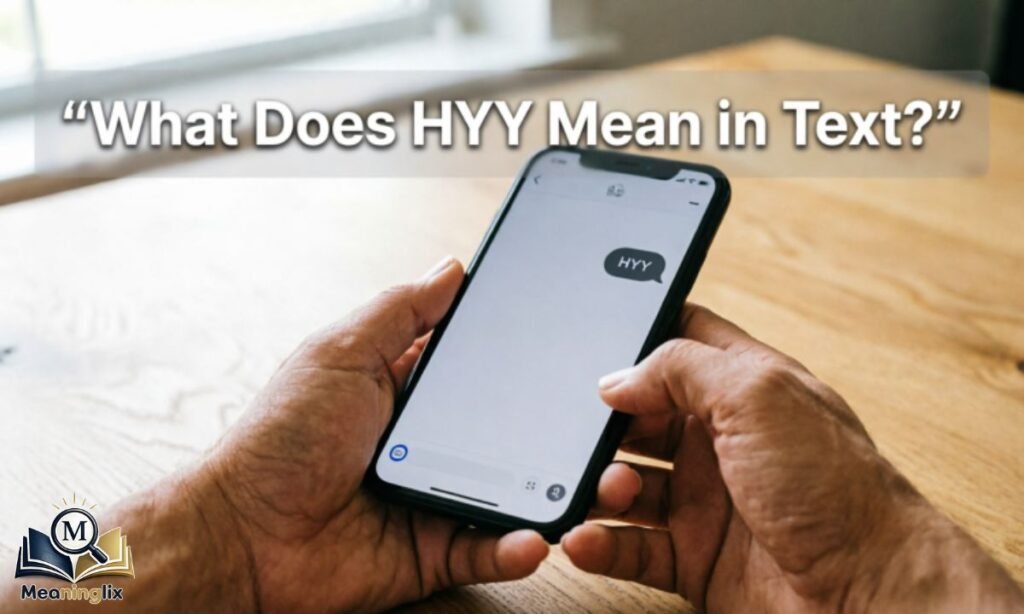 What Does HYY Mean in Text