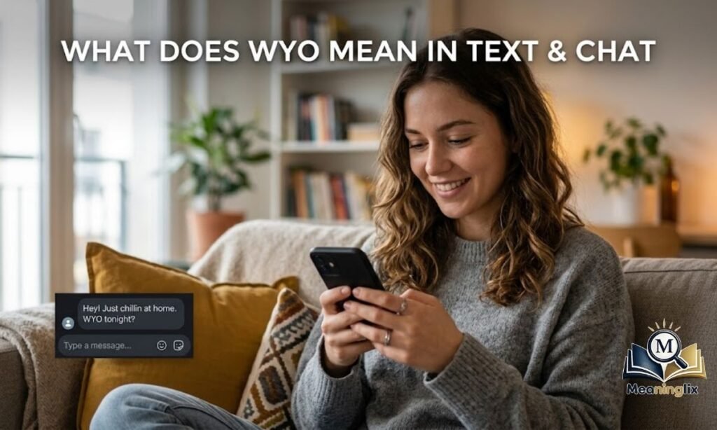 What Does WYO Mean in Text & Chat