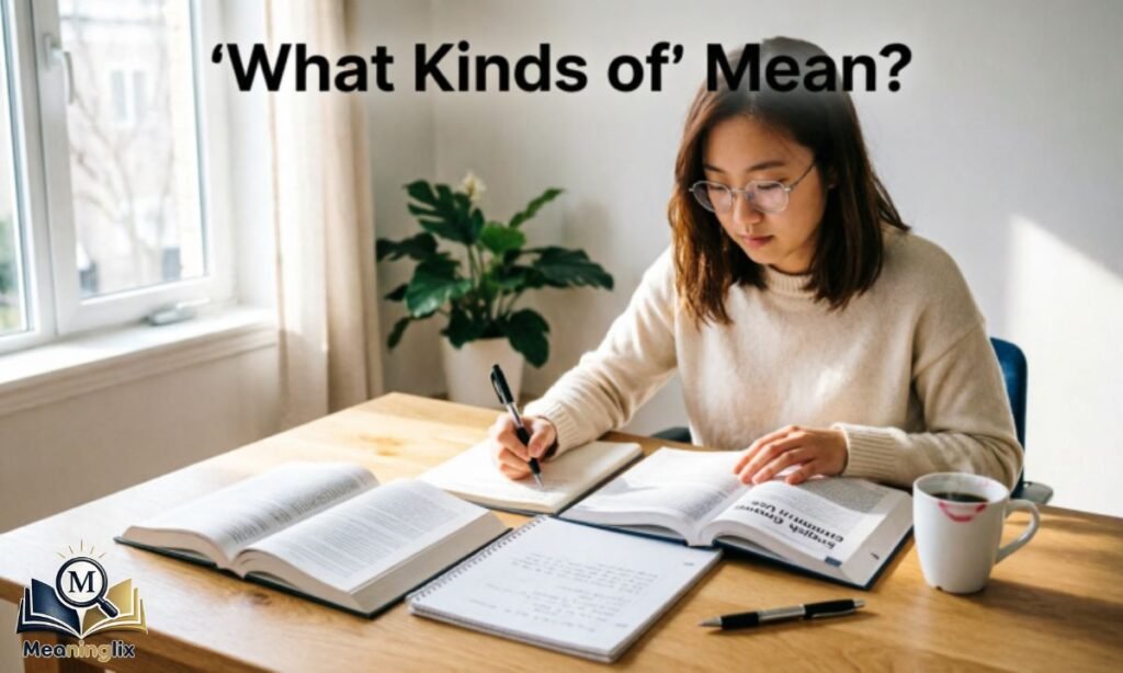 What Does What Kinds of Mean
