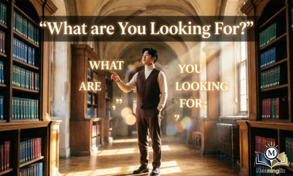 What are You Looking For