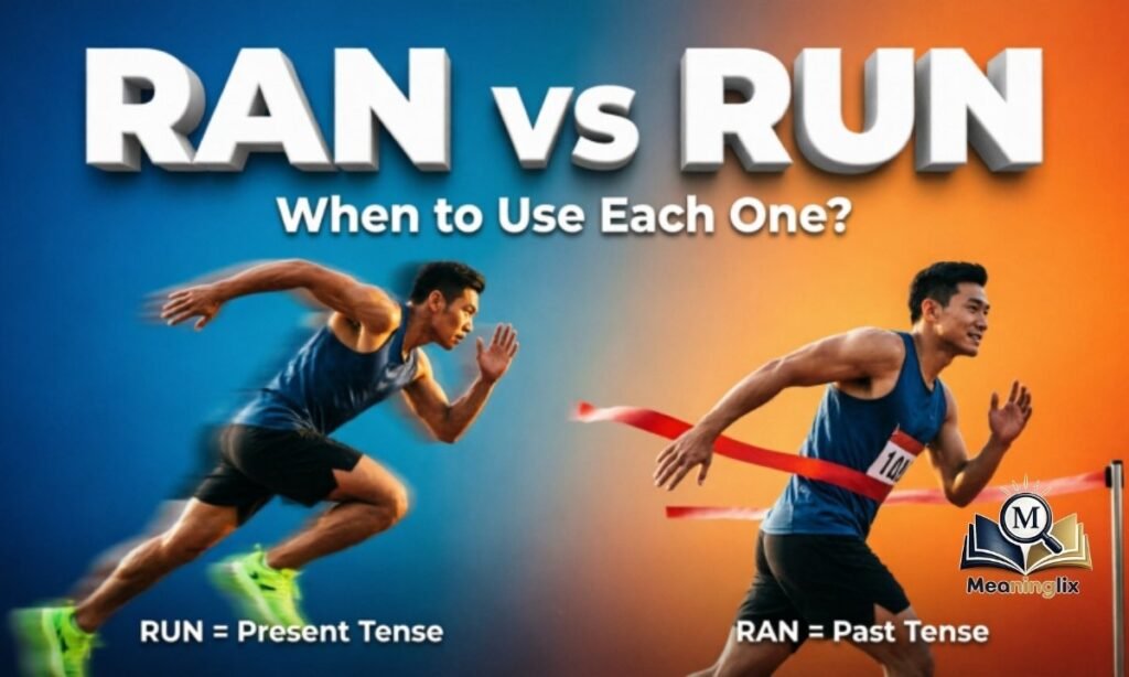 When to Use Ran vs Run