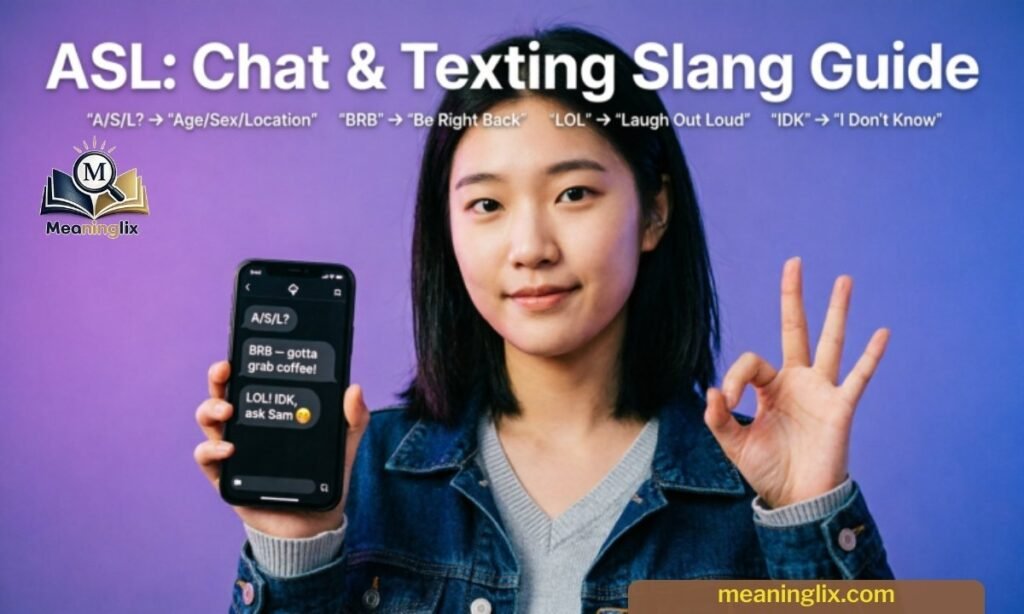 ASL as Chat and Texting Slang