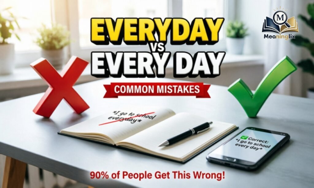 Common Mistakes Everyday vs Every Day