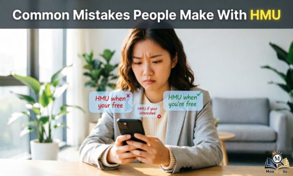 Common Mistakes People Make With HMU