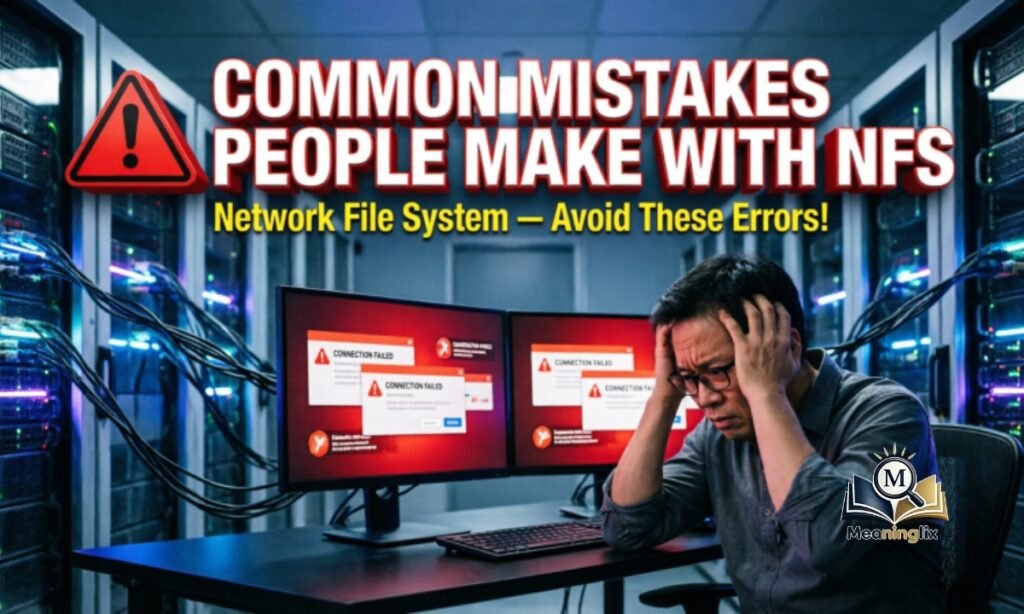 Common Mistakes People Make With NFS