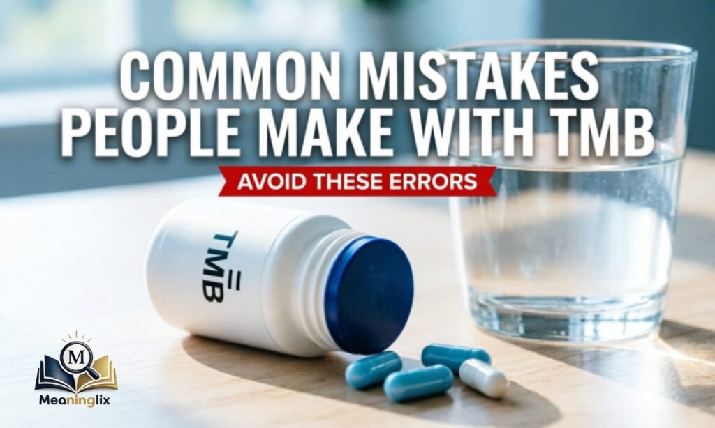 Common Mistakes People Make With TMB