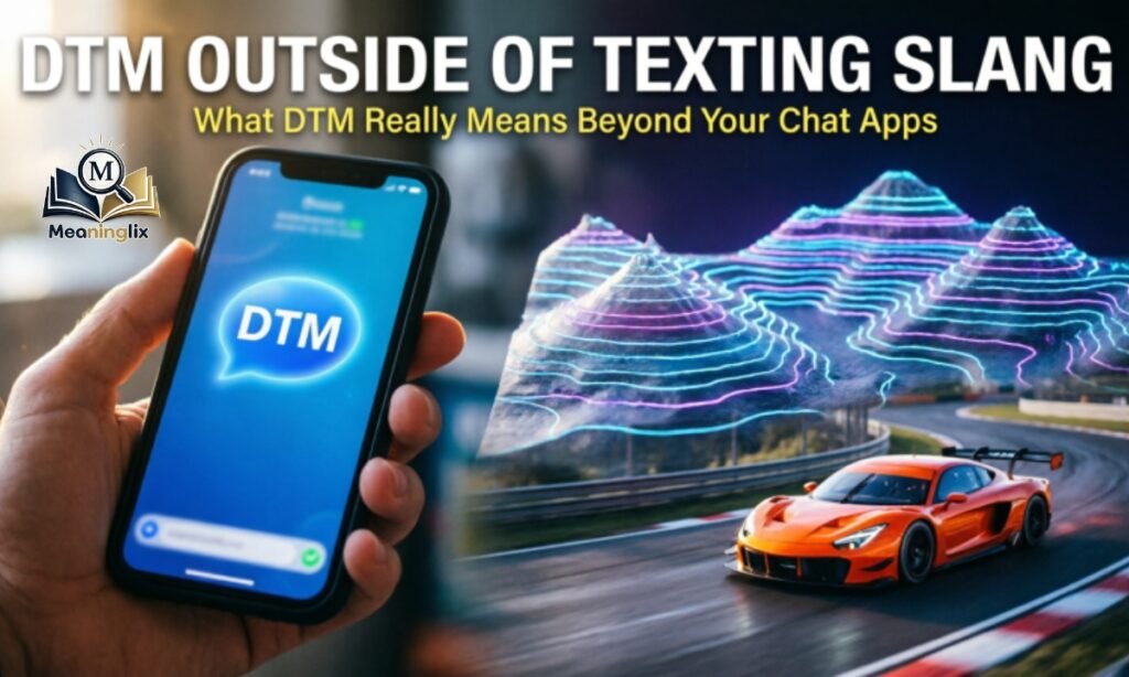 DTM Outside of Texting Slang