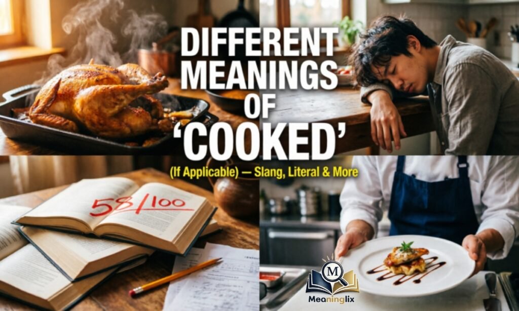 Different Meanings of Cooked