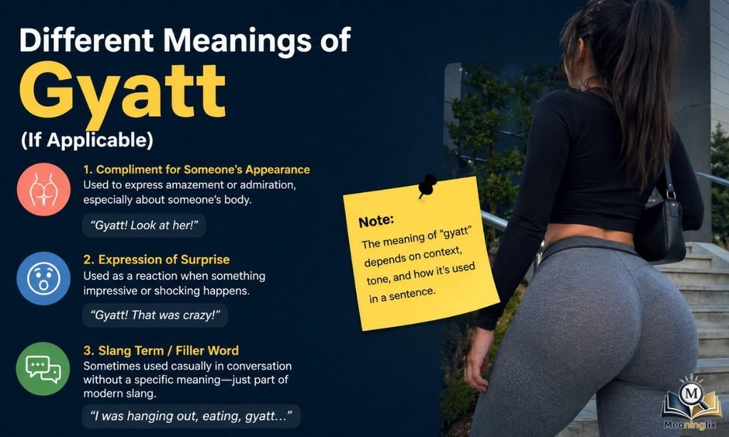 Different Meanings of Gyatt (If Applicable)