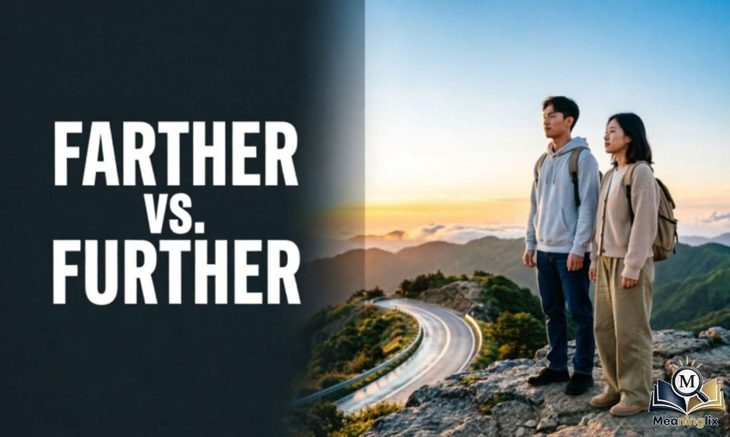 Farther vs. Further in Real Life