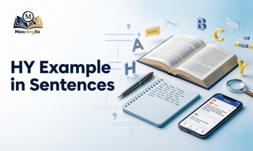 HY Example in Sentences