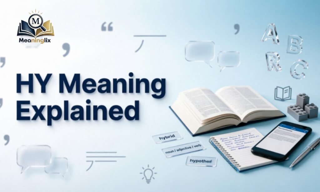 HY Meaning Explained