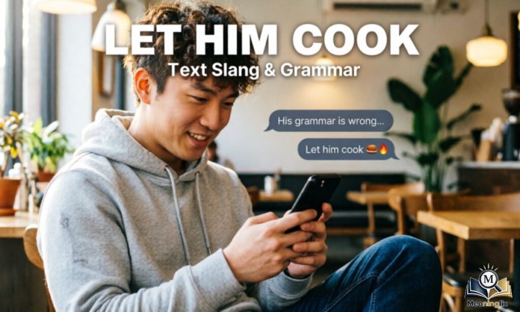 How Is Let Him Cook Used in Text Messages