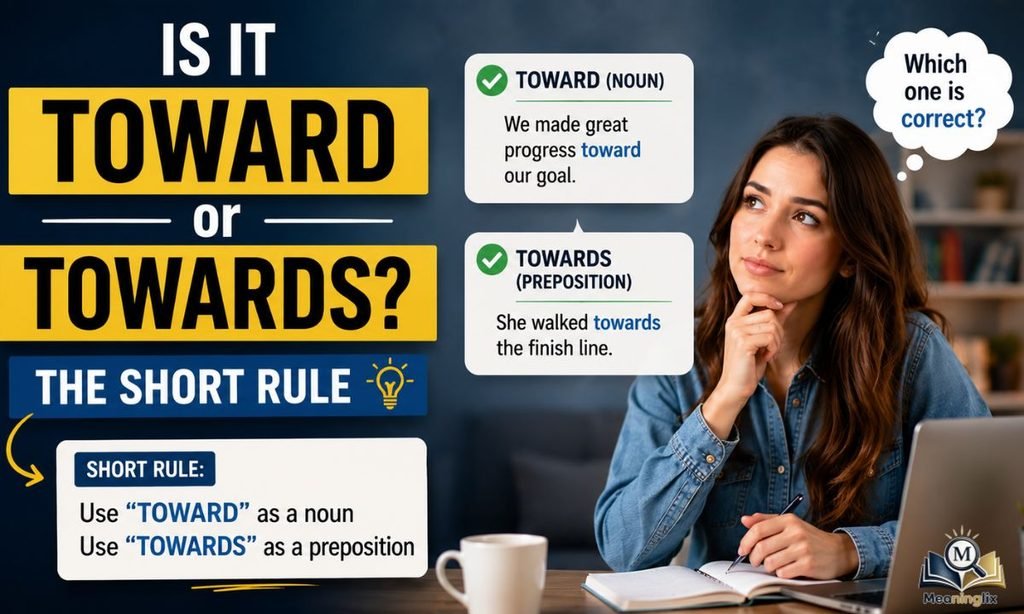Is It Toward or Towards The Short Rule