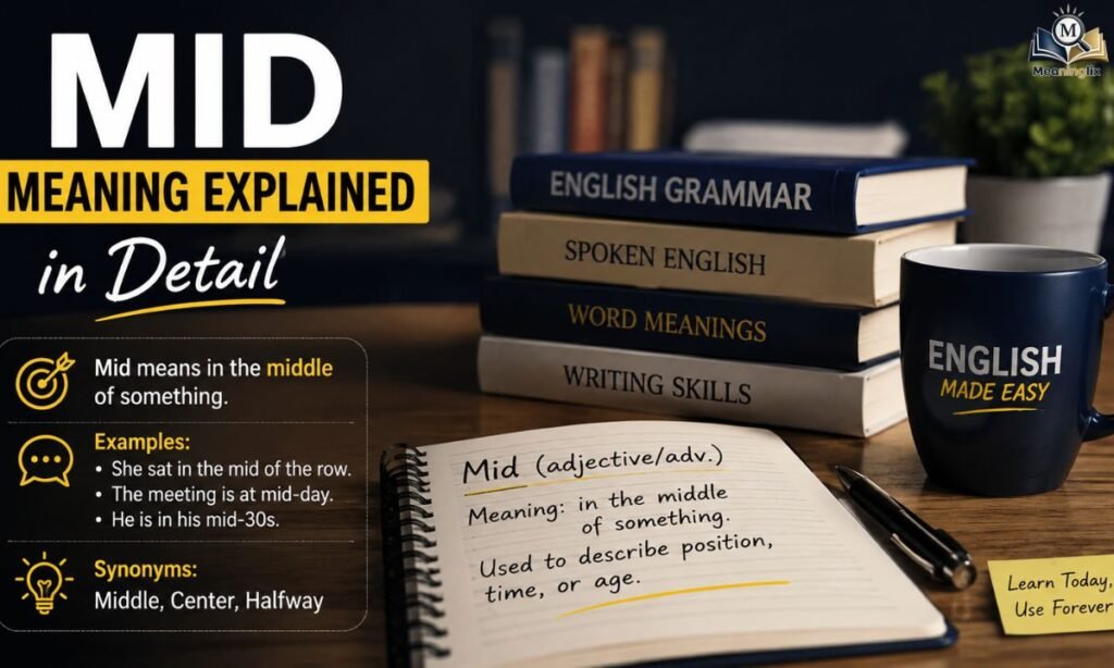 Mid Meaning Explained in Detail