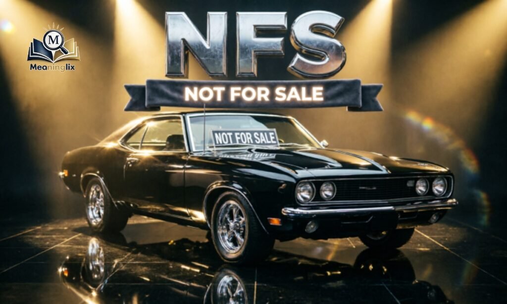 NFS as Not For Sale