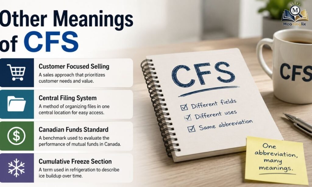 Other Meanings of CFS