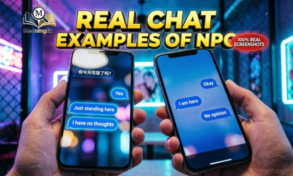 Real Chat Examples of NPC