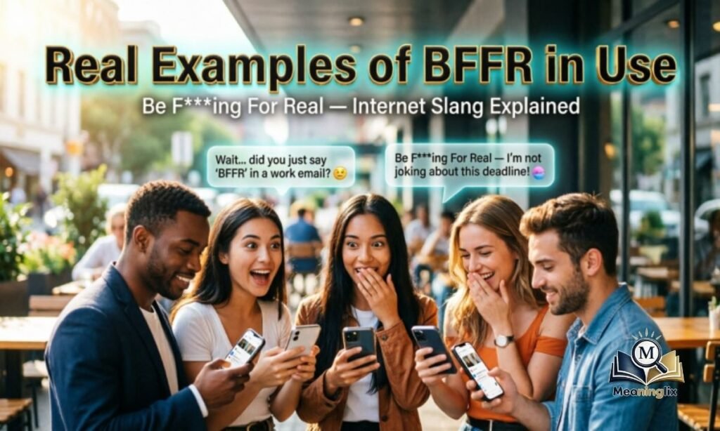 Real Examples of BFFR in Use