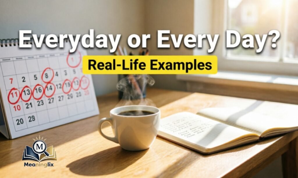 Real-Life Examples Everyday or Every Day