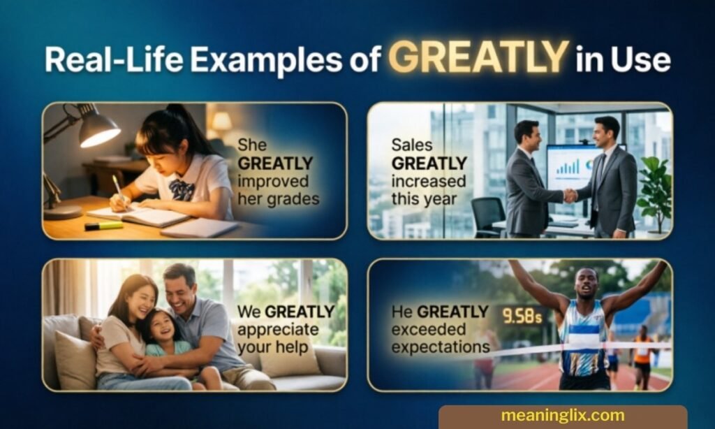 Real-Life Examples of Greatly in Use