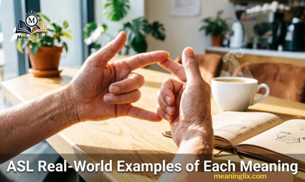 Real-World Examples of Each Meaning