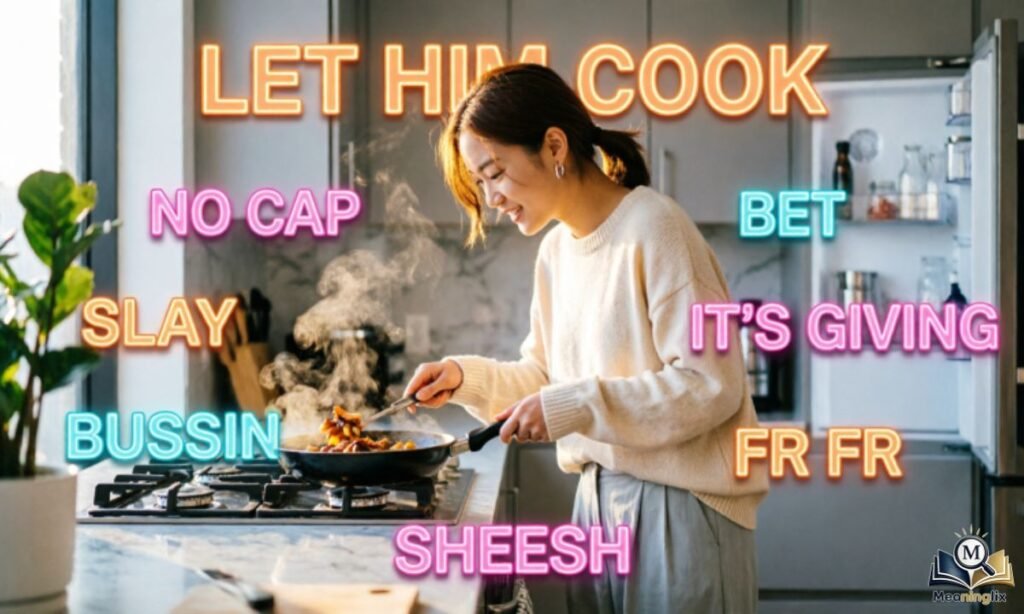 Similar Slang Words Like Let Him Cook