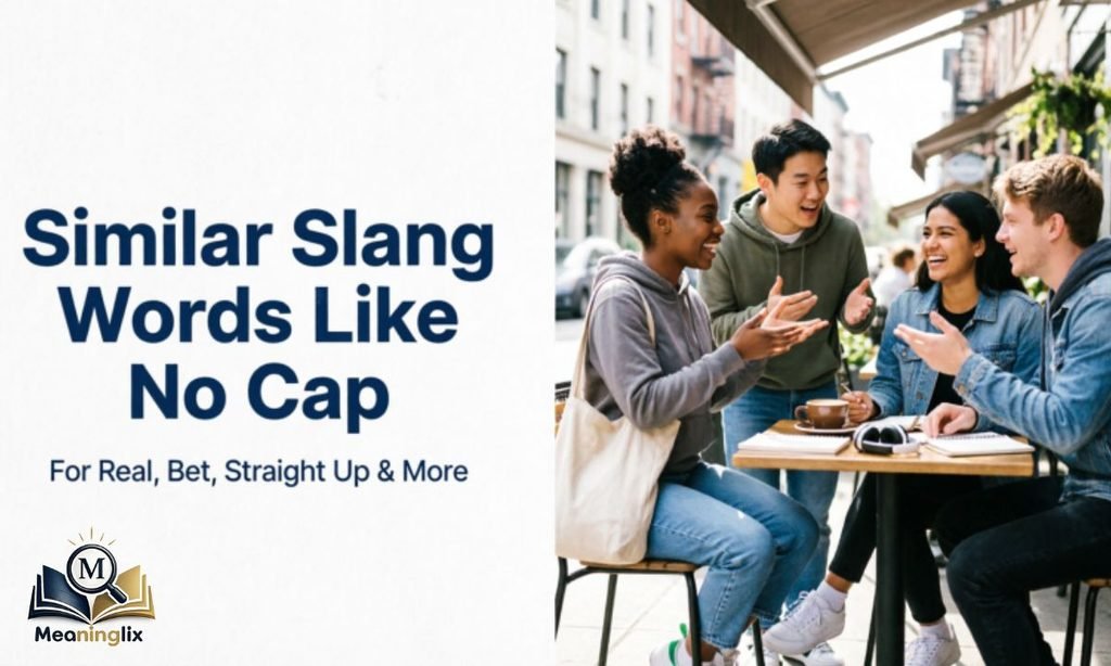 Similar Slang Words Like No Cap