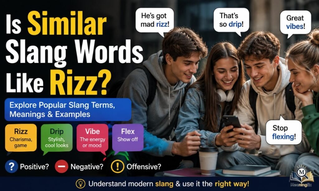 Similar Slang Words Like Rizz