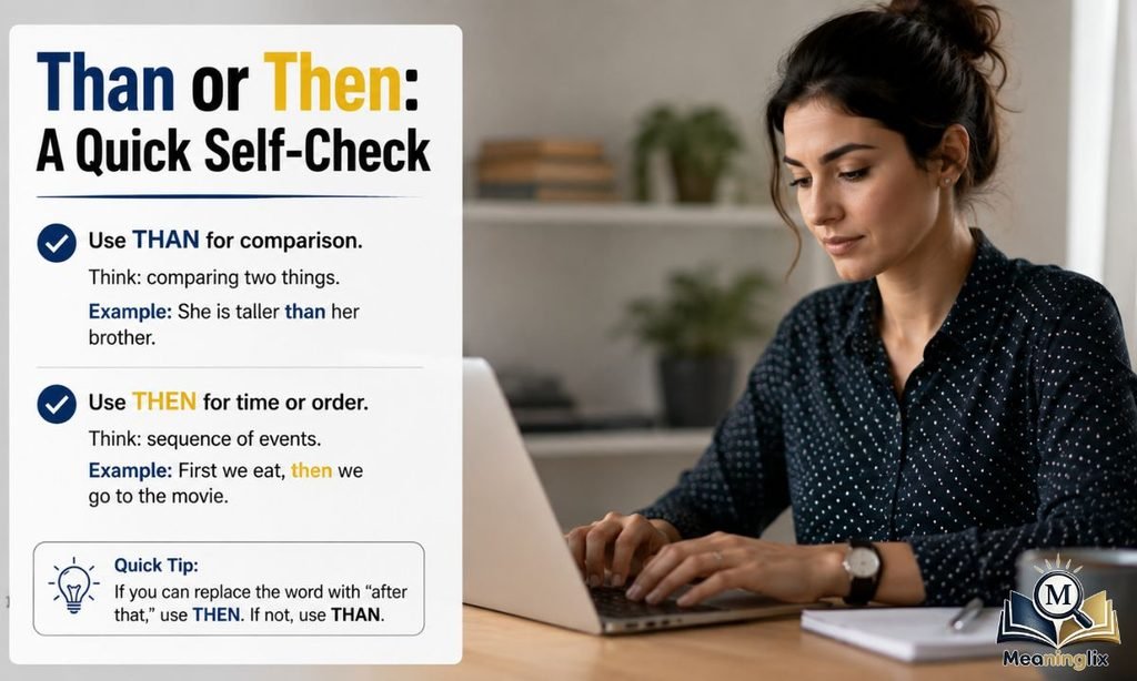 Than or Then A Quick Self-Check