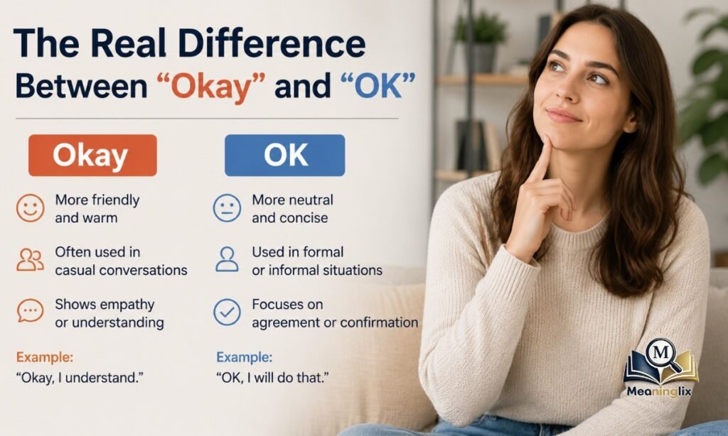 The Real Difference Between Okay or OK