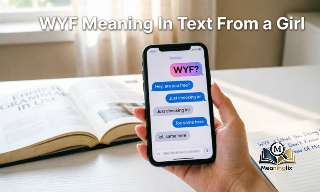 WYF Meaning In Text From a Girl