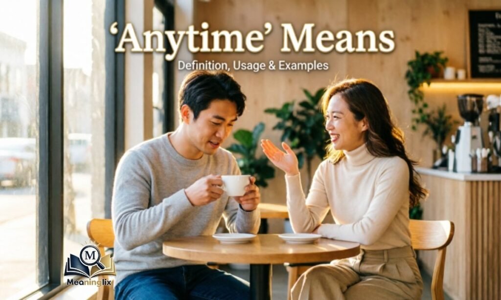 What Anytime Means
