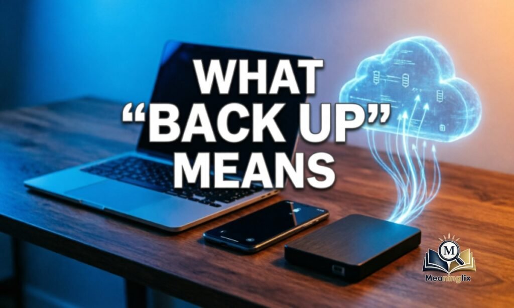 What Back Up Means