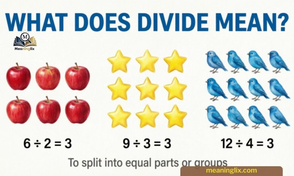 What Divide Means