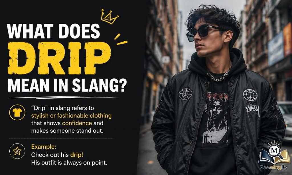 What Does Drip Mean in Slang