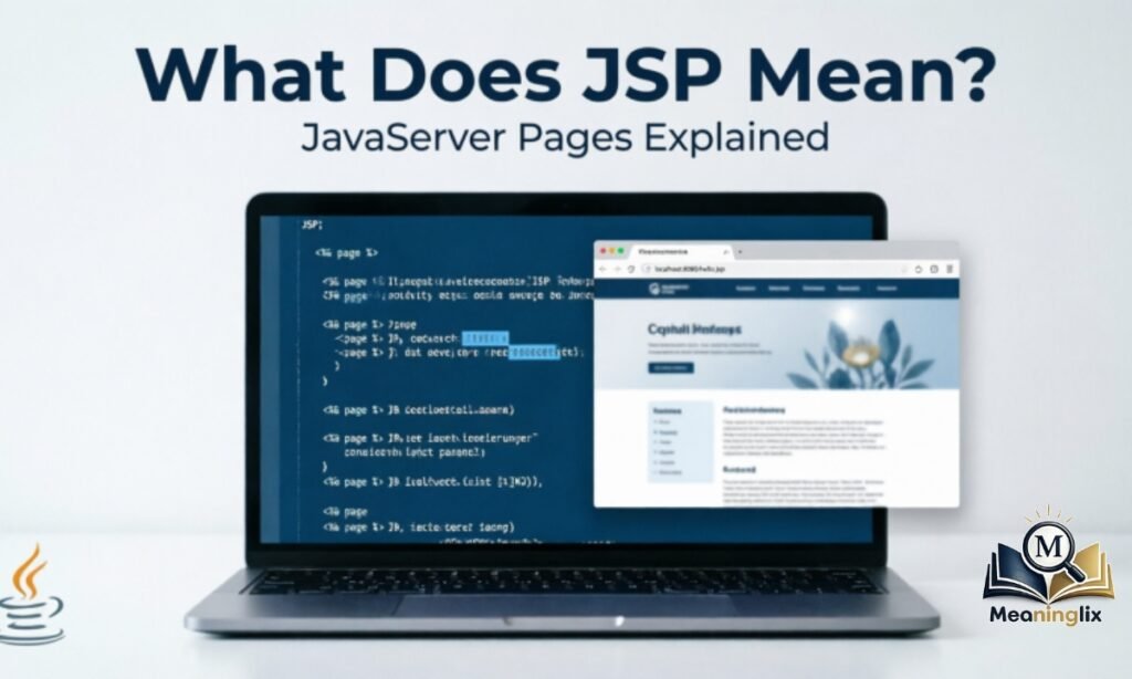 What Does JSP Mean