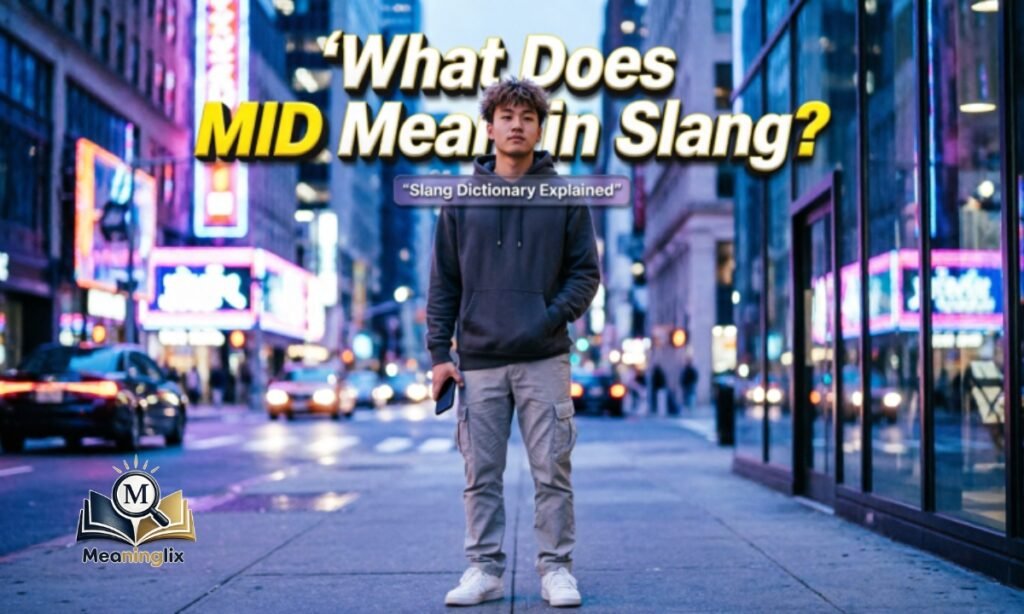 What Does Mid Mean in Slang