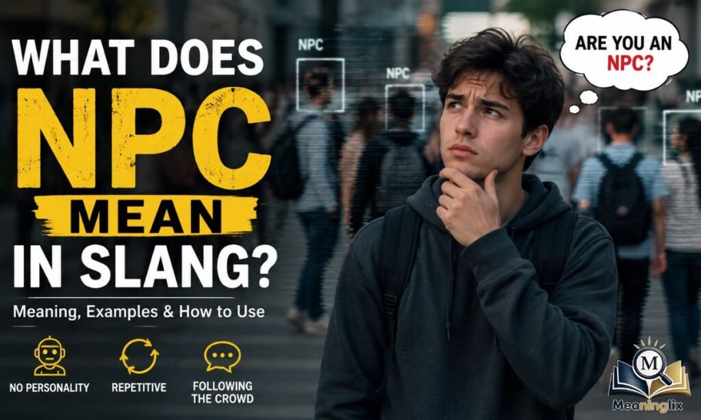 What Does NPC Mean in Slang