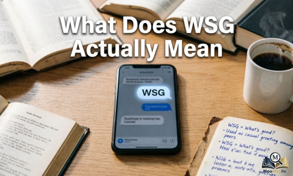 What Does WSG Actually Mean