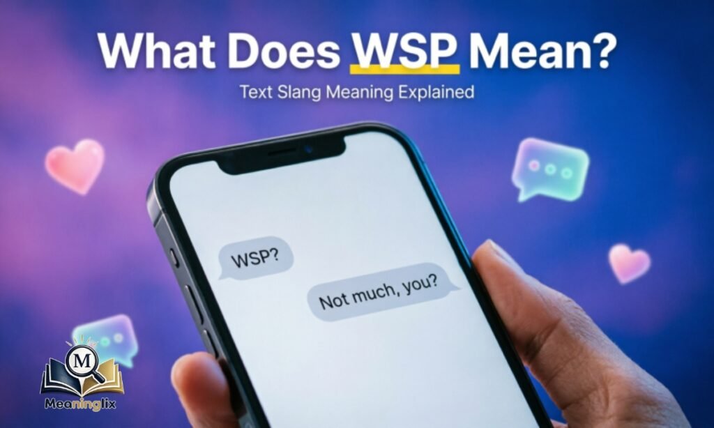 What Does WSP Mean