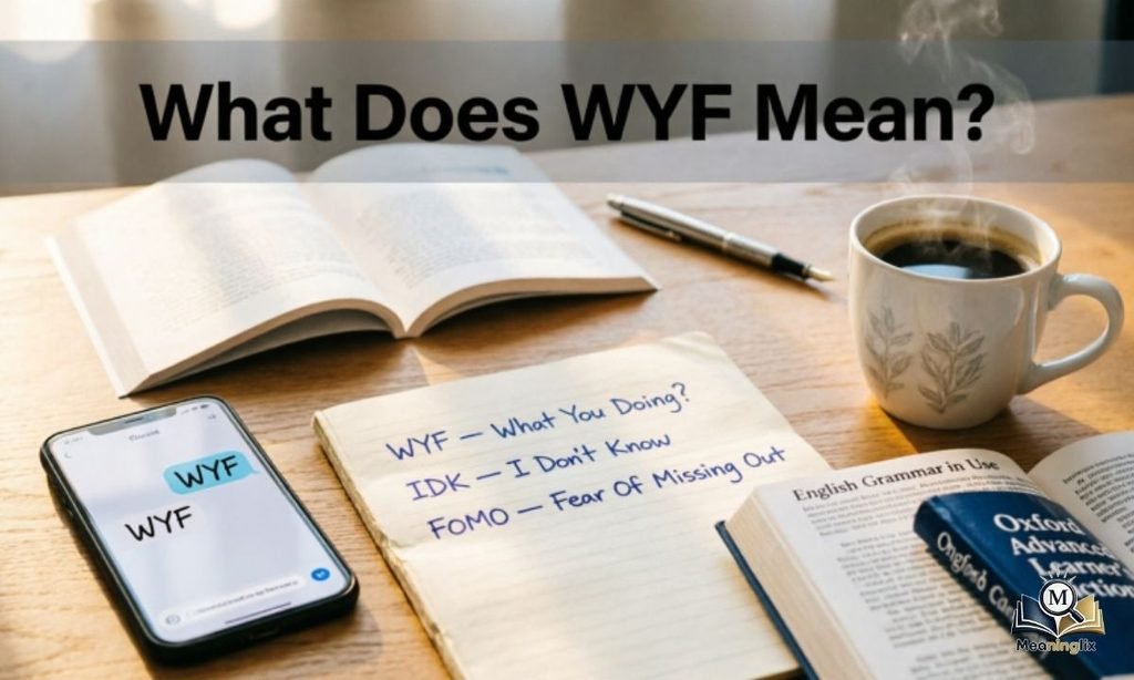 What Does WYF Mean