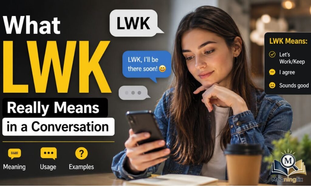 What LWK Really Means in a Conversation